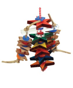 Fun Stars Stacker Parrot Toy